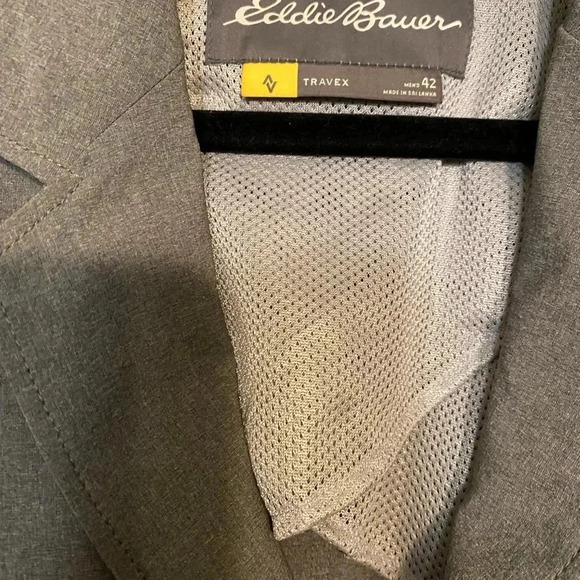 Eddie Bauer Gray Travelex Blazer - Picture 5 of 5